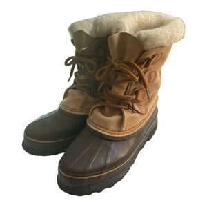 Sorel Alpine Kaufman Leather Winter Women’s Boots- Size 8